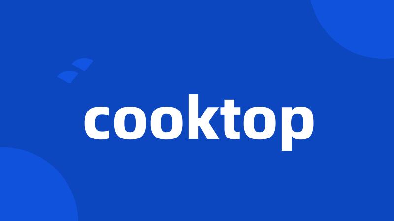 cooktop