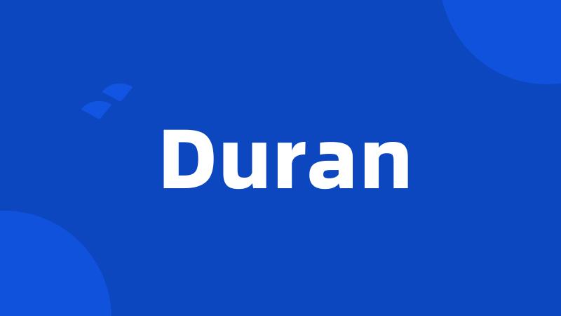 Duran