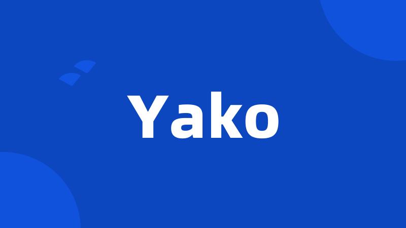 Yako