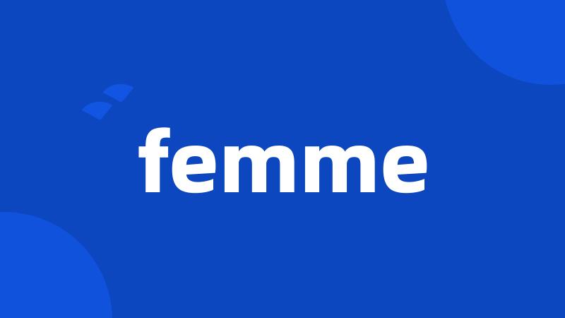 femme