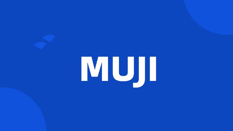 MUJI