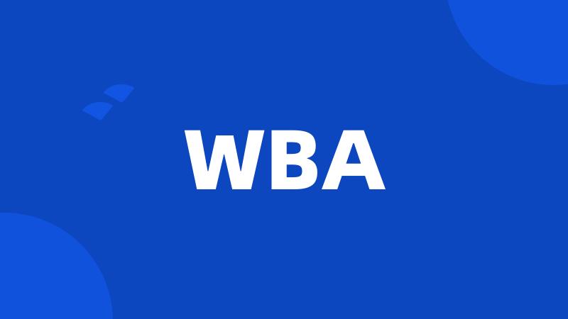 WBA