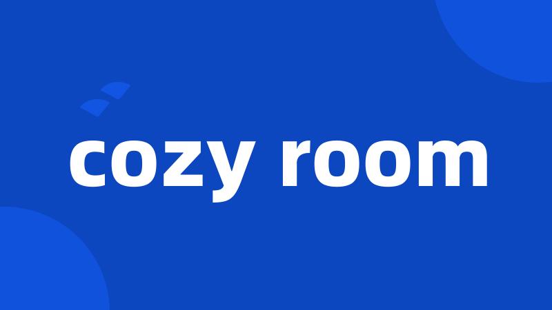 cozy room