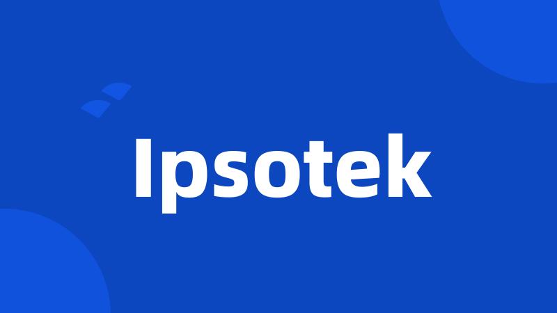 Ipsotek