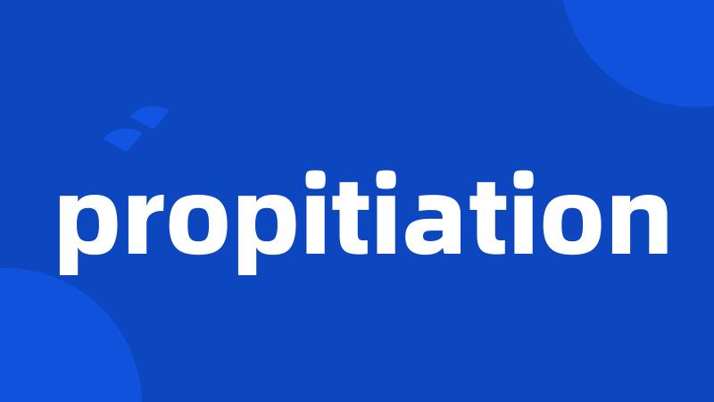 propitiation