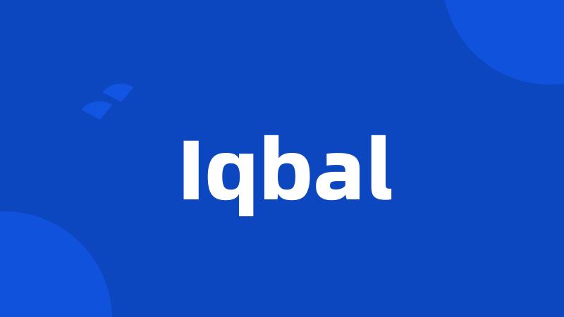 Iqbal