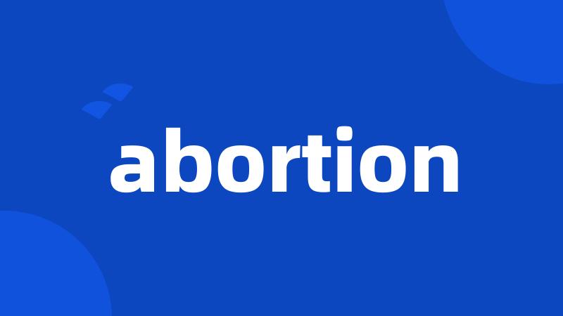 abortion