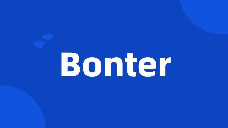 Bonter