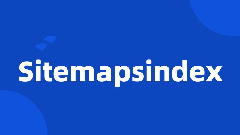 Sitemapsindex