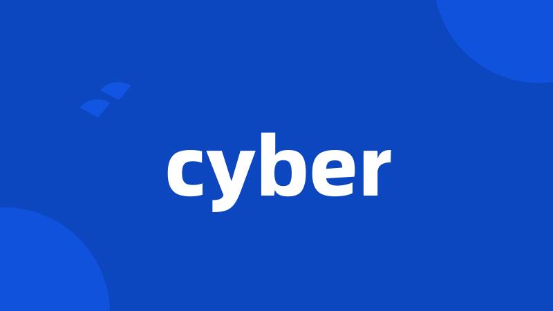 cyber