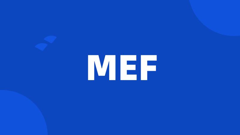 MEF