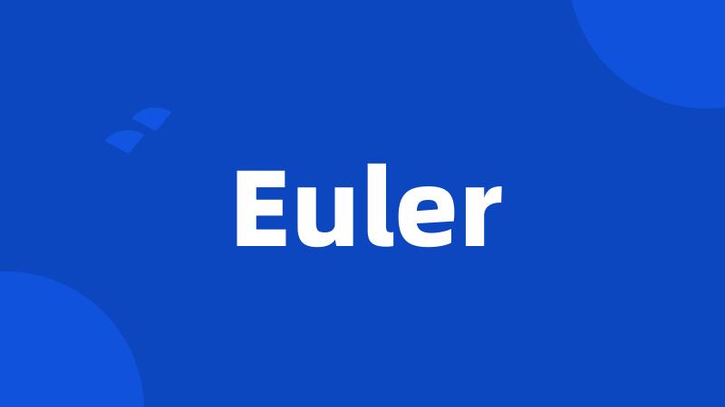 Euler