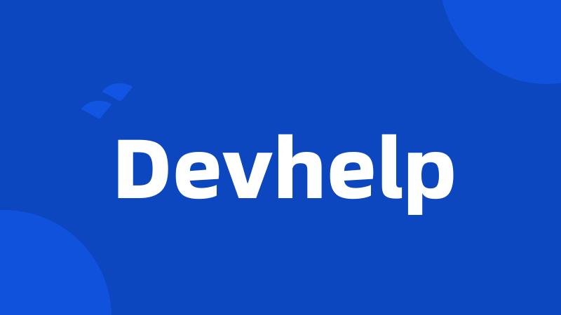 Devhelp