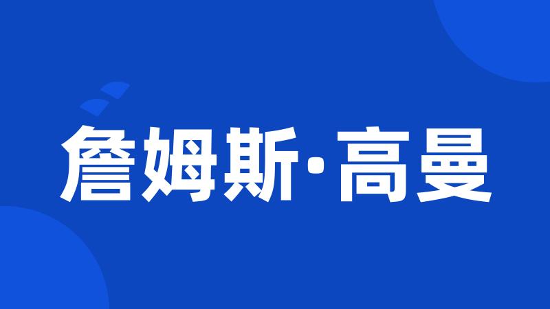 詹姆斯·高曼