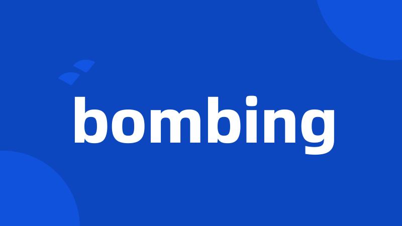 bombing