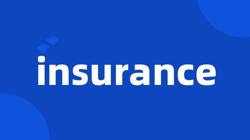 insurance