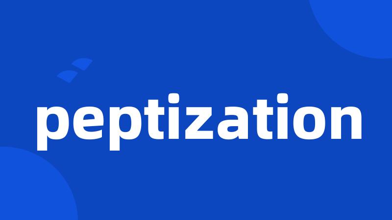 peptization