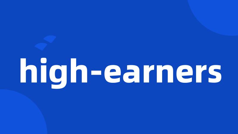 high-earners