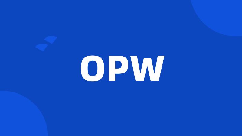 OPW