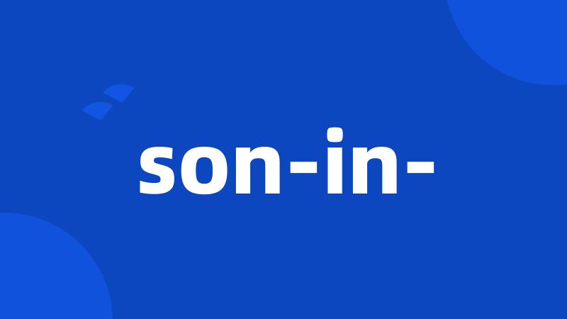 son-in-