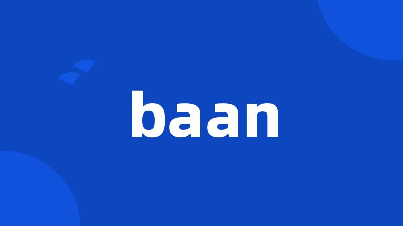 baan