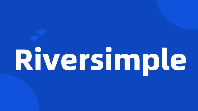 Riversimple