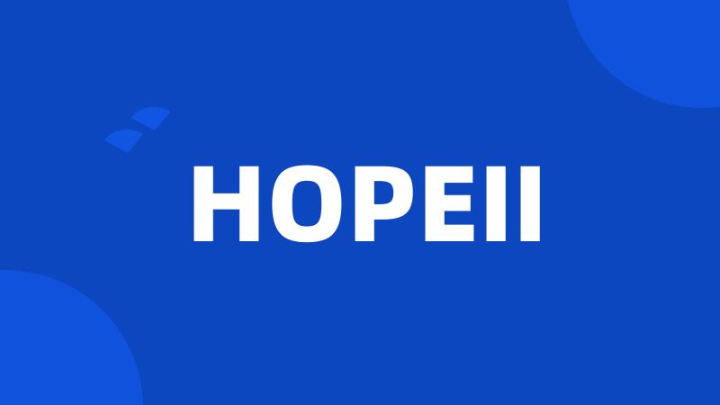 HOPEII