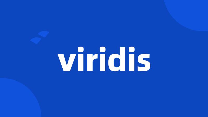 viridis