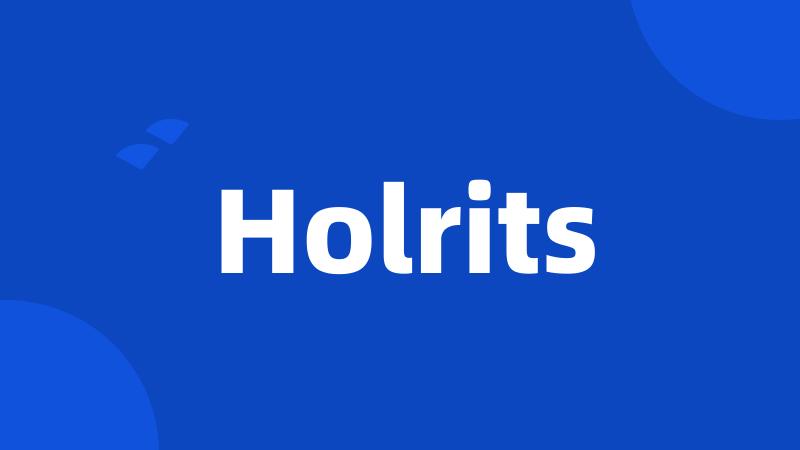 Holrits