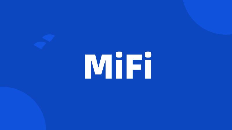 MiFi