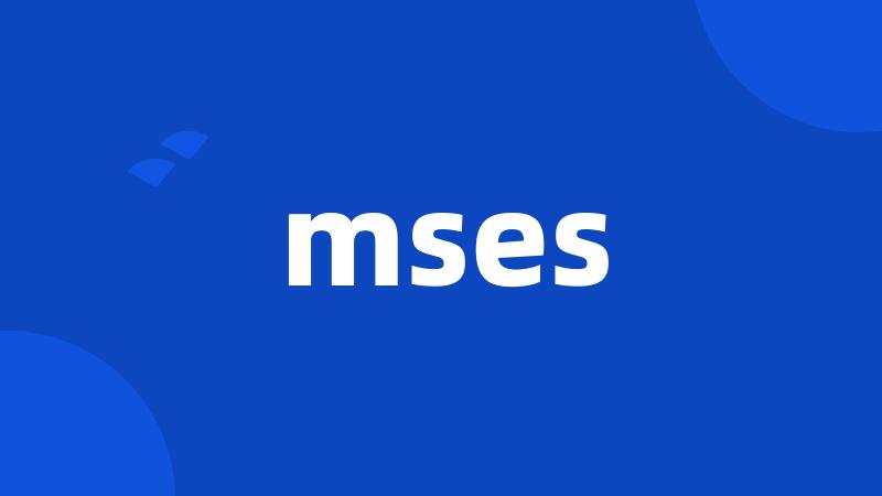 mses