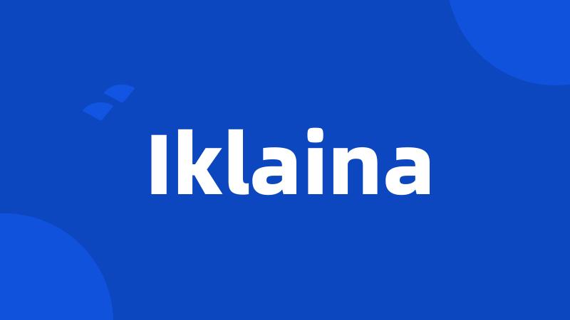 Iklaina