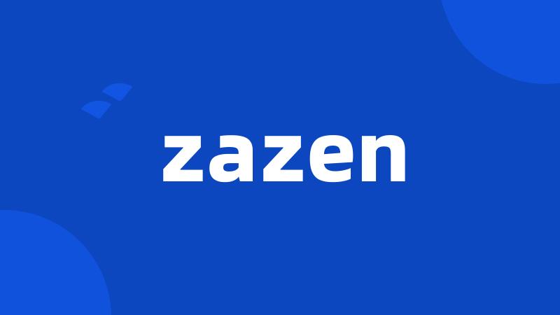 zazen