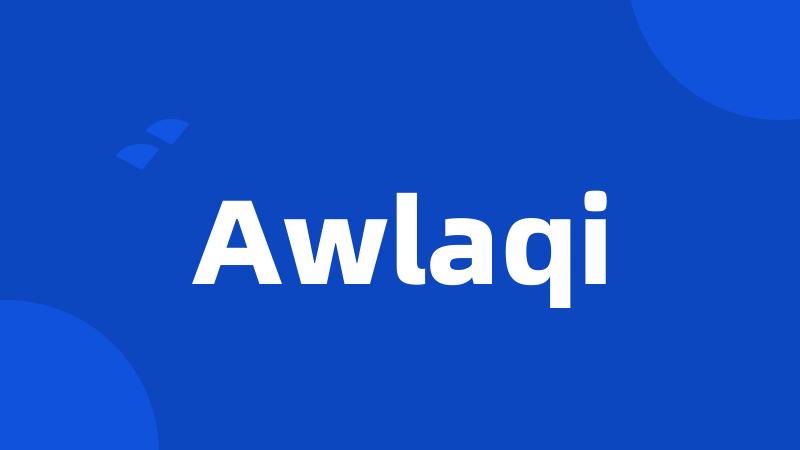 Awlaqi