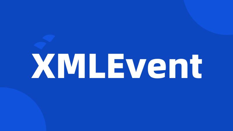 XMLEvent