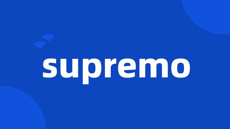 supremo