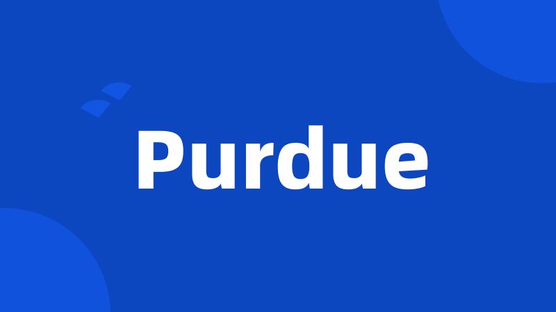 Purdue