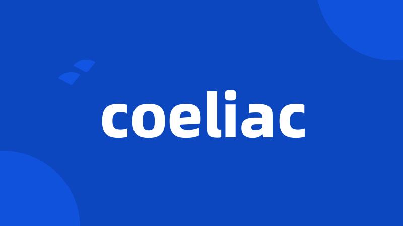 coeliac