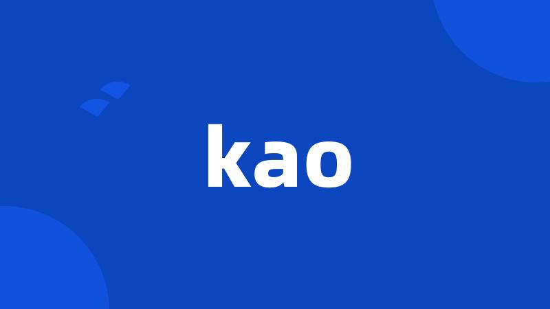 kao