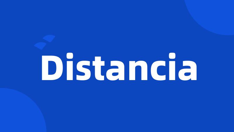 Distancia