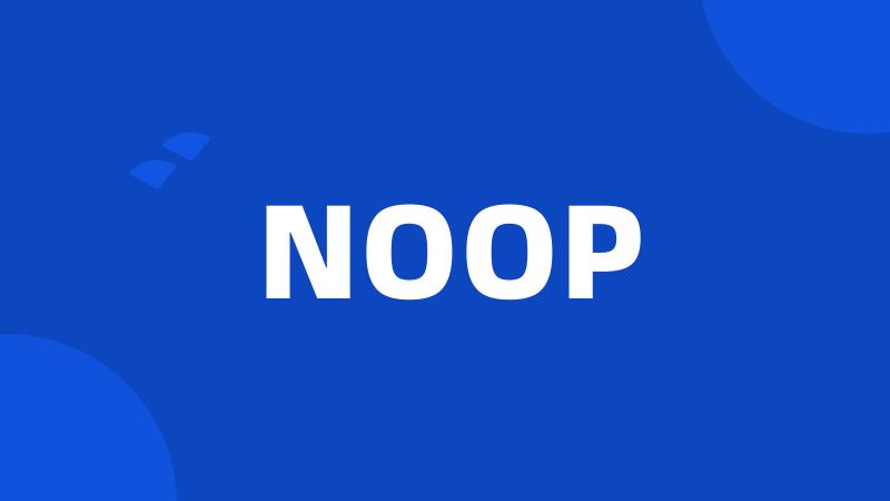 NOOP