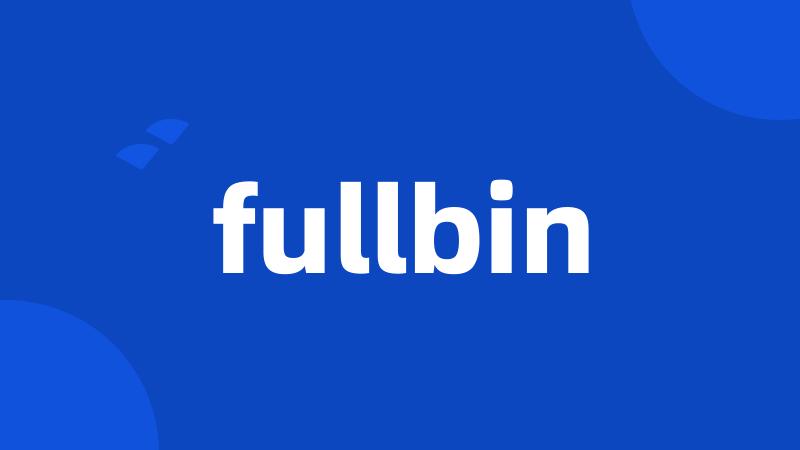 fullbin