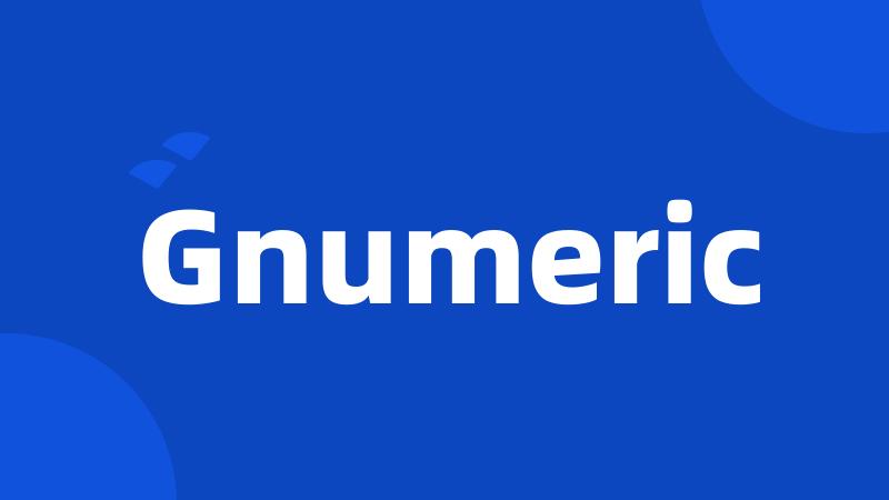 Gnumeric