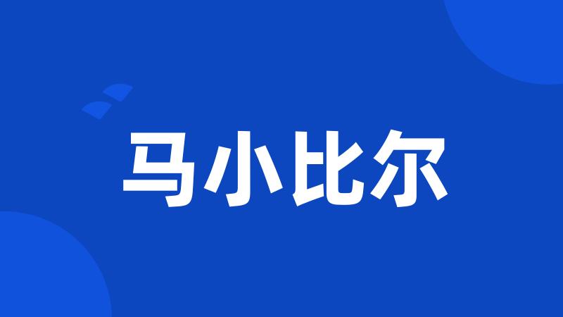 马小比尔