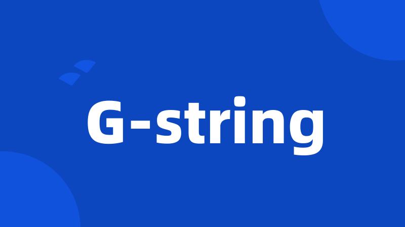 G-string