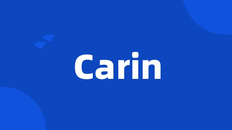 Carin