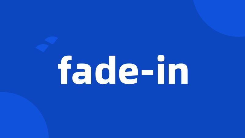 fade-in