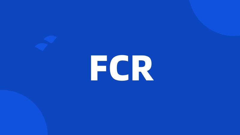 FCR