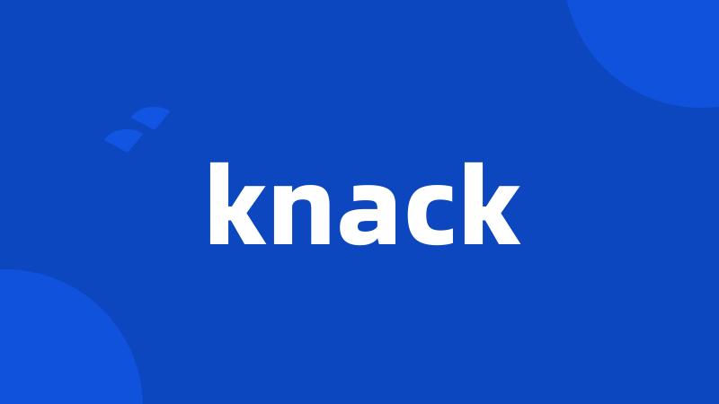 knack