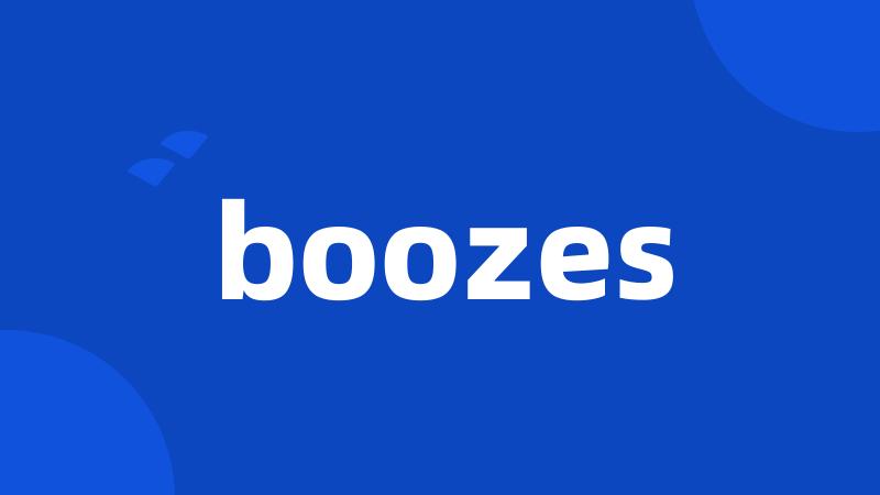 boozes